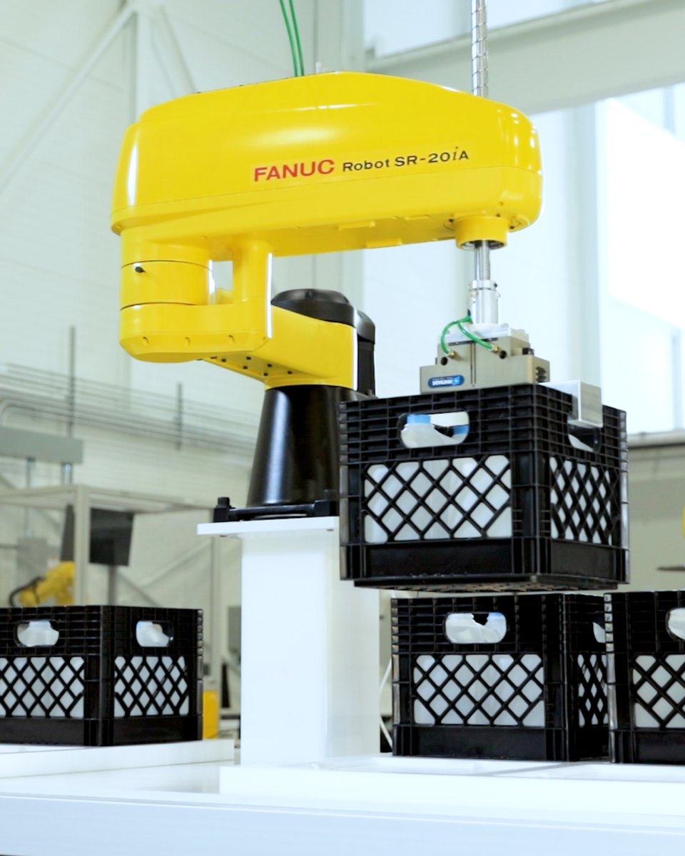 𝗣𝗿𝗲𝗰𝗶𝘀𝗶𝗼𝗻 𝗶𝗻 𝗠𝗼𝘁𝗶𝗼𝗻: FANUC SCARA robots deliver unmatched efficiency🤖

🚗 #Automotive
📦 #Packaging
💉 Medical Device
...And more!

Contact a FANUC #automation expert TODAY &gt;&gt; bit.ly/48uPuag