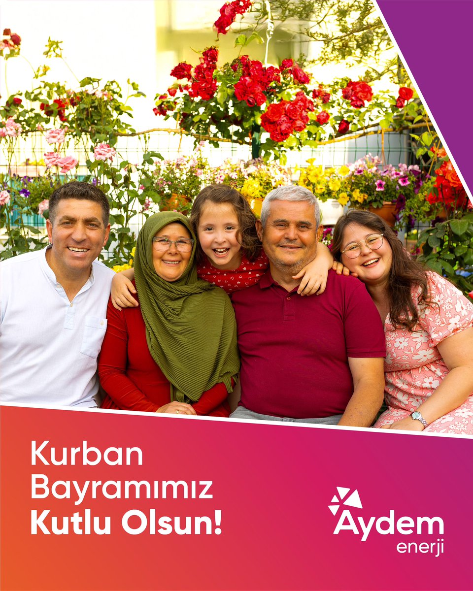 Sevdiklerinizle birlikte sağlıklı, huzurlu ve mutlu nice bayramlar dileriz.