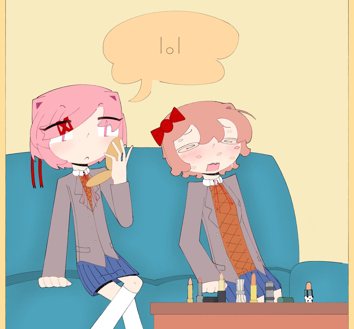 Hiii I'm back

#ddlc #sayosuki