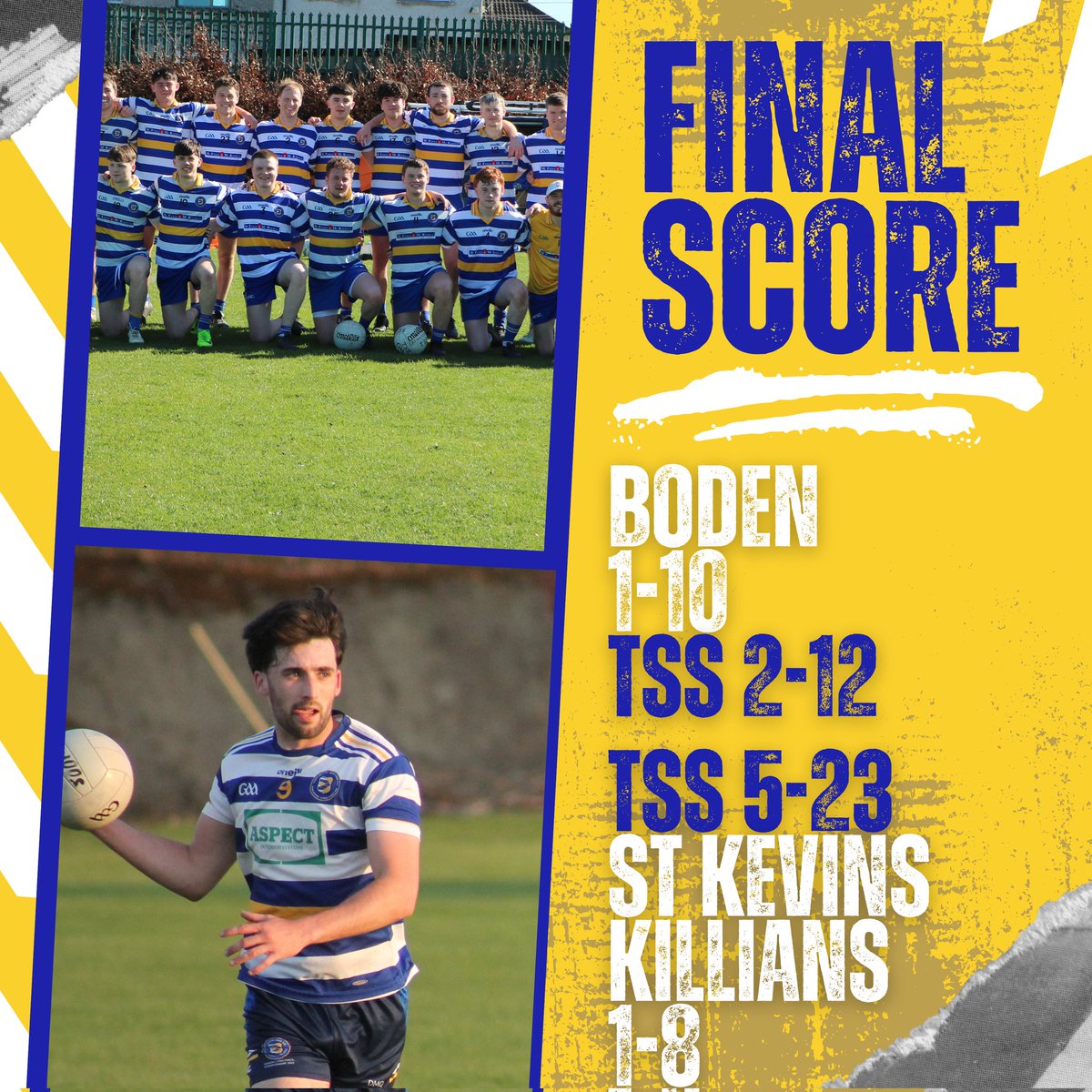 Two great games last night from mens 2nds+3rds.2nds away v Boden, Fine squad performance but Luke Grimes/Cillian Keogh/Tom Muldoon/Eoin O Donovan/Tom Cummins honourable mentions. 
3rds were home v St Kevins K Conal Fagan scoring 4-1 MOTM Dan McQuillan Marty Shovlin+ Sean Ruane🙌🏻