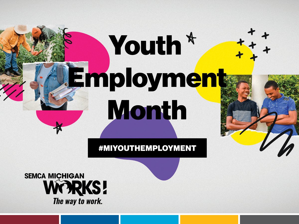 It's #YouthEmploymentMonth 🎉

Are you 16–24 and want to boost your career?
Find out if you qualify for a $500 bonus. 🤑
👉 SEMCAMiWorks.org/bonus

Ready to invest in next-generation talent for your business?
Start a Youth Apprenticeship Program ⤵️
👉 SEMCAMiWorks.org/apprenticeship