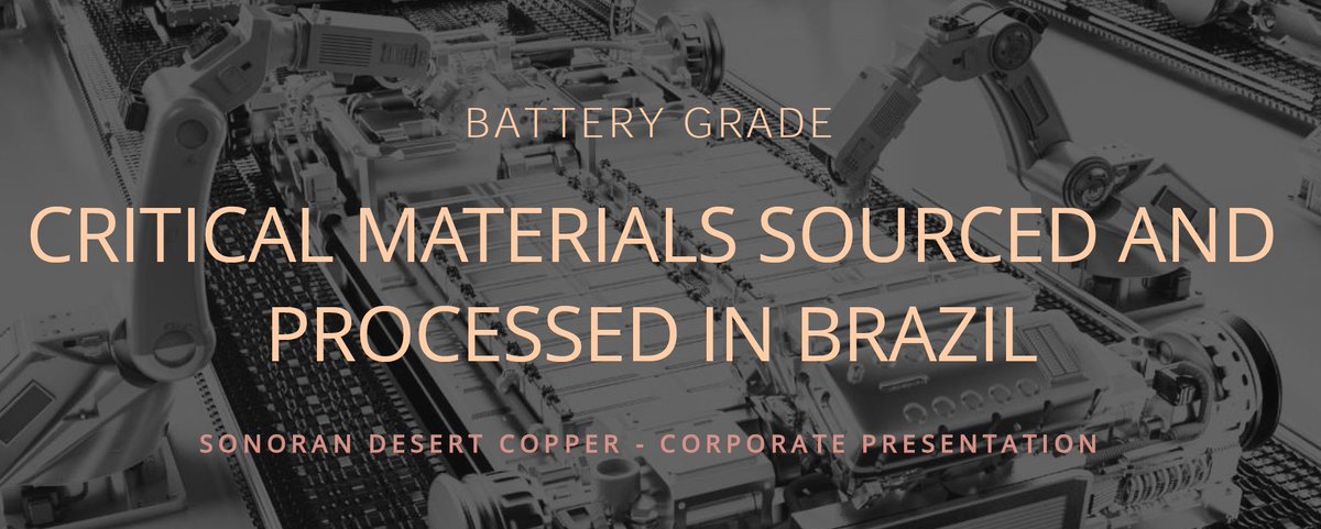 sonorancopper's tweet photo. SONORAN DESERT COPPER CLOSES FIRST TRANCHE OF FINANCING

Sonoran has closed the first tranche of its $0.10 financing for gross proceeds of $480,000. Four insiders subscribed to the Financing for $213,000.

View here: https://t.co/hmFPNEqdCq

#Invest #Business #Financing https://t.co/SwTR1Y5Ohn