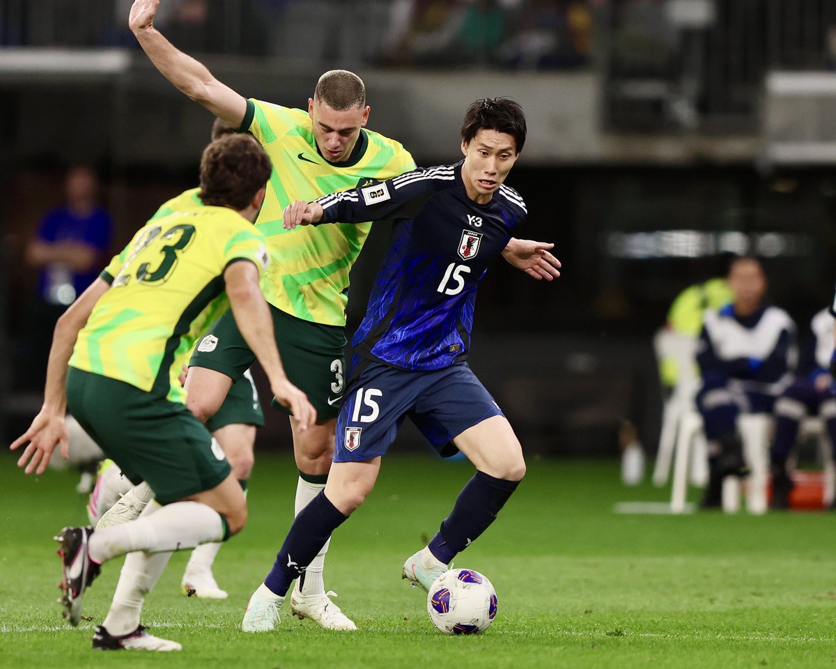 🇦🇺 #日本代表、最終予選 初黒星 🇯🇵 後半、久保建英や中村敬斗らを