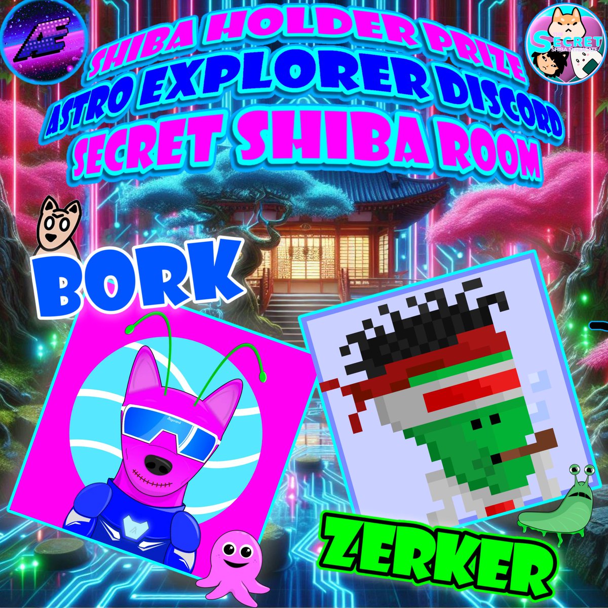 Secret Shiba Syndicate (@secretshibanft) on Twitter photo 🌞GM🤫Secret👀Frens👇
👊Head to <a href="/Astro_Explorer_/">Astro Explorer | Bork Borks & Zerkers</a> Discord
👉Secret Shiba Room
2⃣Holder Prizes🎁
1⃣Bork
1⃣Zerker 🌞GM🤫Secret👀Frens👇
👊Head to <a href="/Astro_Explorer_/">Astro Explorer | Bork Borks & Zerkers</a> Discord
👉Secret Shiba Room
2⃣Holder Prizes🎁
1⃣Bork
1⃣Zerker