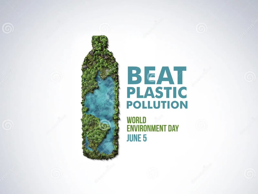 Individually /collectively we have to make deliberate plastic free decisions to ensure a pollution free environment and future. 

#thinkGreenActClean
#WorldEnvironmentDay