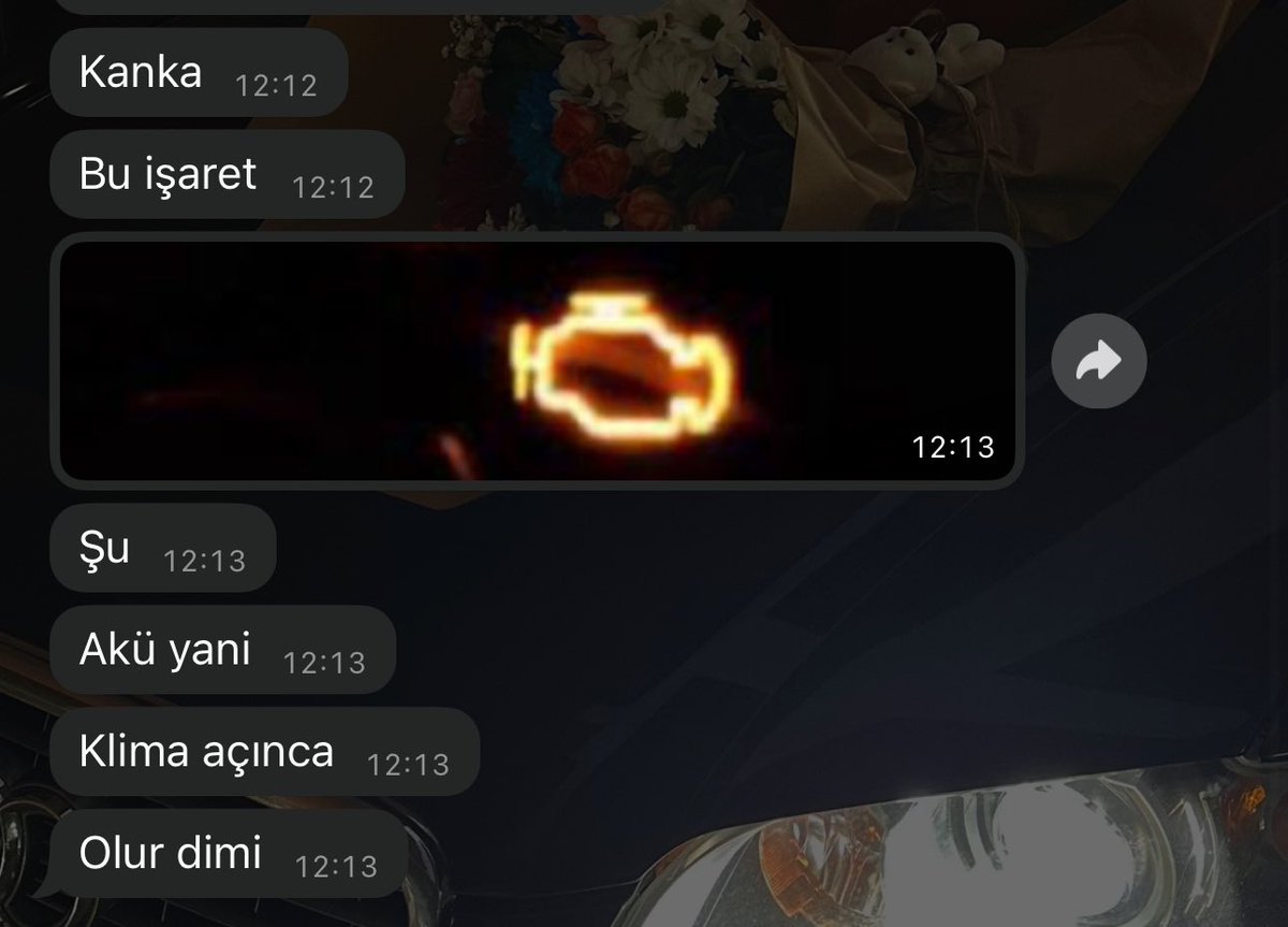 yarın beraber uzun yola çıkacağım arkadaşımdan gelen 7 yeni mesaj;