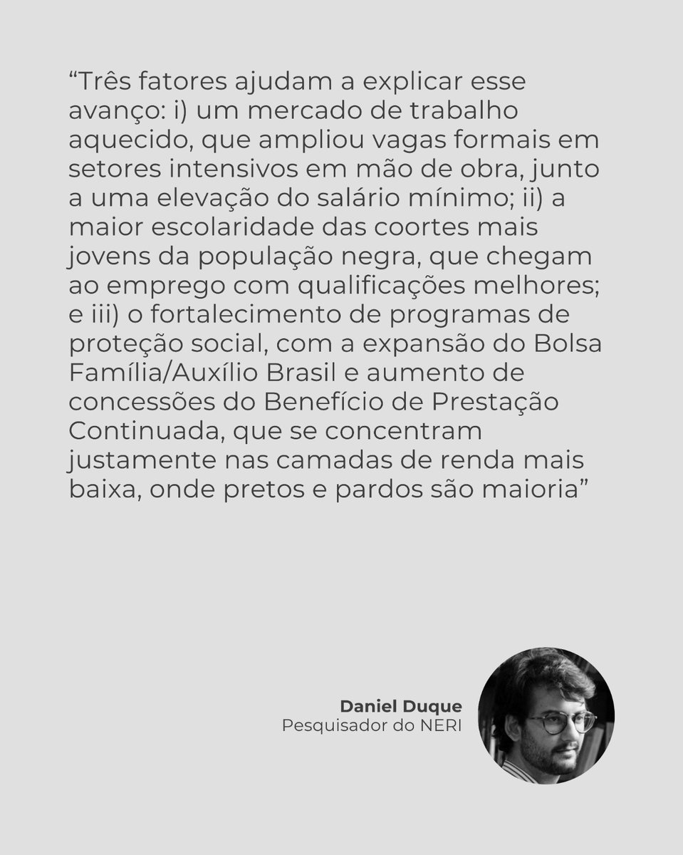 Núcleo de Estudos Raciais do Insper (NERI) (@neriinsper) on Twitter photo Daniel Duque (<a href="/dannielduque/">Daniel Duque</a>), pesquisador do NERI, discute as condições por trás da evolução recente da pobreza monetária no país, considerando suas variações por raça, gênero e região.
Para ter acesso ao conteúdo completo acesse: linkedin.com/company/n%C3%B… Daniel Duque (<a href="/dannielduque/">Daniel Duque</a>), pesquisador do NERI, discute as condições por trás da evolução recente da pobreza monetária no país, considerando suas variações por raça, gênero e região.
Para ter acesso ao conteúdo completo acesse: linkedin.com/company/n%C3%B…