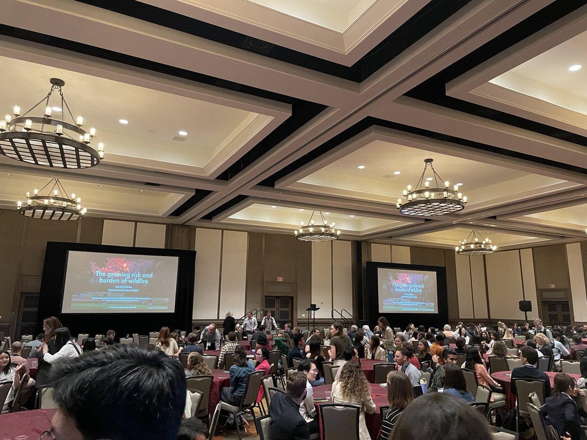 I really enjoyed participating in the Association of Environmental and  Resource Economists' #AERE2025 Summer Conference last week, presenting my paper on double machine learning (#DML) &amp;  electricity market decarbonization (joint work w/ Nicolas Koch &amp; Philipp Bach)