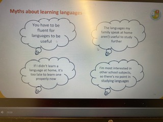 Arrow Vale MFL Dept (@arrowvalemfl) on Twitter photo Where can foreign languages take you? Some year 10 students attended a webinar organised by the Government Languages Outreach programme. Three speakers related their own language journey and how they use languages at work every day. Riveting! <a href="/ArrowValeSchool/">Arrow Vale School</a> Where can foreign languages take you? Some year 10 students attended a webinar organised by the Government Languages Outreach programme. Three speakers related their own language journey and how they use languages at work every day. Riveting! <a href="/ArrowValeSchool/">Arrow Vale School</a>