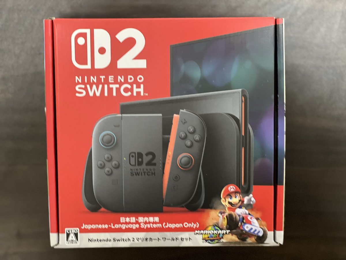 grassripper's tweet photo. o(*'-')o switch2受け取って帰宅ー
これよりセットアップを開始します https://t.co/Te82o1sjhq