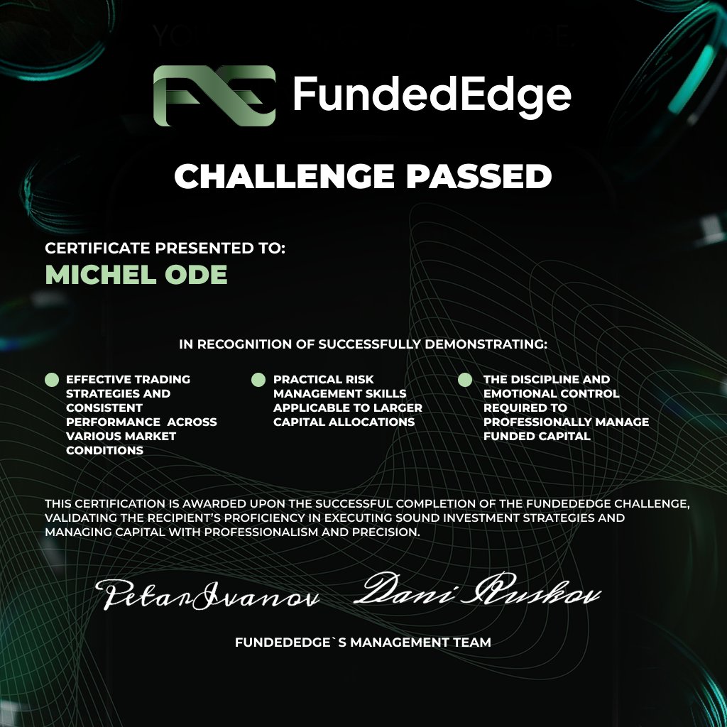 Fundededge_X's tweet photo. A batch of traders got funded.
No shortcuts — just consistency, discipline, and focus.
We’re proud to share their achievement.

Welcome to the funded stage.
More to come.

#FundedEdge #FundedTraders #ChallengePassed #TradingJourney #RespectTheProcess https://t.co/hSbN6o4PG1