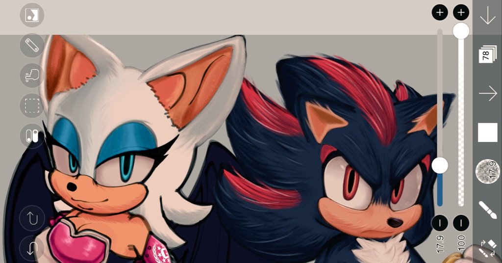 W.I.P 

#Sonicmoviestyle
#ShadowTheHedgehog 
#RougeTheBat
