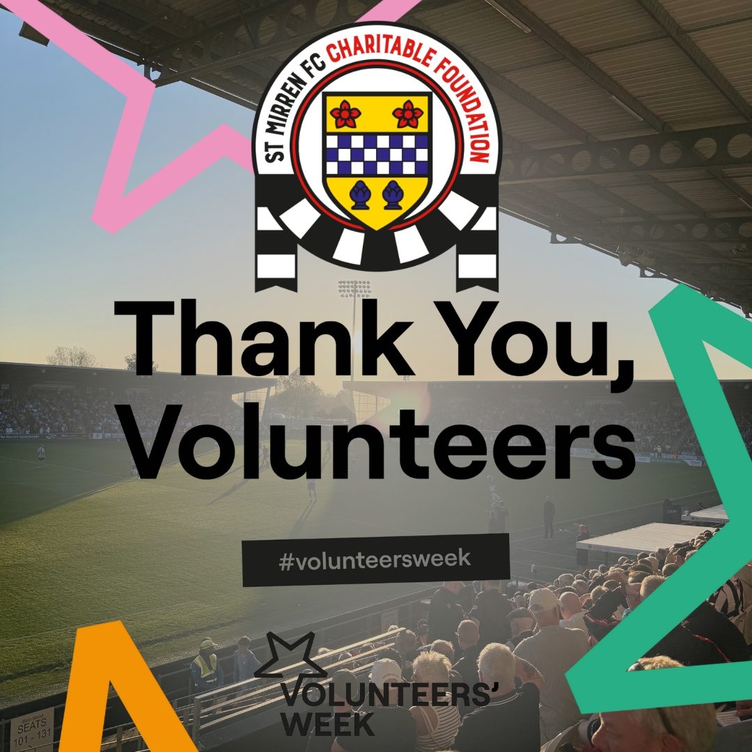 This #VolunteersWeek, we are taking a moment to celebrate our incredible volunteers. To every single person who has given their time, energy and kindness to help us, thank you. 🖤🤍 You do our club, <a href="/saintmirrenfc/">St Mirren FC</a> and our community proud.

From Festive Friends, where volunteers