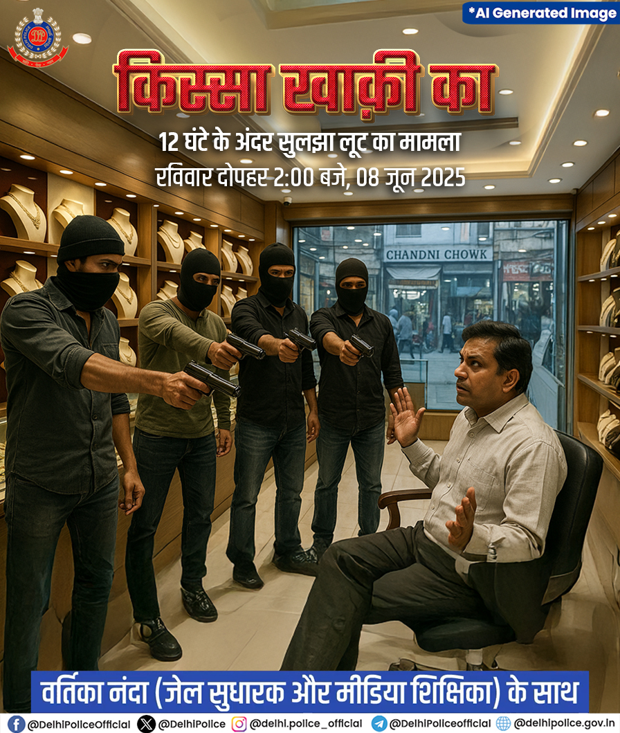 Delhi Police (@delhipolice) on Twitter photo ЁЯЪирдХреИрд╕реЗ рджрд┐рд▓реНрд▓реА рдкреБрд▓рд┐рд╕ рдХреЗ рдЙрддреНрддрд░реА рдЬрд╝рд┐рд▓реЗ рдХреА рд╕рдВрдпреБрдХреНрдд рдЯреАрдореЛрдВ рдиреЗ рд╕рд┐рд░реНрдлрд╝ 12 рдШрдВрдЯреЗ рдореЗрдВ рд╕реБрд▓рдЭрд╛рдпрд╛ рдЪрд╛рдВрджрдиреА рдЪреМрдХ рдореЗрдВ рд╣реБрдИ тВ╣35 рд▓рд╛рдЦ рдХреА рд╕рдирд╕рдиреАрдЦреЗрдЬрд╝ рд▓реВрдЯ рдХрд╛ рдорд╛рдорд▓рд╛, рд╕реБрдирд┐рдП #рдХрд┐рд╕реНрд╕рд╛_рдЦрд╛рдХреА_рдХрд╛ рдХреЗ рдЗрд╕ рдЕрдВрдХ рдореЗрдВ!
рд░рд╡рд┐рд╡рд╛рд░ 8 рдЬреВрди 2025, рджреЛрдкрд╣рд░ 2 рдмрдЬреЗред
#DPPodcast
<a href="/vartikananda/">Vartika Nanda</a> ЁЯЪирдХреИрд╕реЗ рджрд┐рд▓реНрд▓реА рдкреБрд▓рд┐рд╕ рдХреЗ рдЙрддреНрддрд░реА рдЬрд╝рд┐рд▓реЗ рдХреА рд╕рдВрдпреБрдХреНрдд рдЯреАрдореЛрдВ рдиреЗ рд╕рд┐рд░реНрдлрд╝ 12 рдШрдВрдЯреЗ рдореЗрдВ рд╕реБрд▓рдЭрд╛рдпрд╛ рдЪрд╛рдВрджрдиреА рдЪреМрдХ рдореЗрдВ рд╣реБрдИ тВ╣35 рд▓рд╛рдЦ рдХреА рд╕рдирд╕рдиреАрдЦреЗрдЬрд╝ рд▓реВрдЯ рдХрд╛ рдорд╛рдорд▓рд╛, рд╕реБрдирд┐рдП #рдХрд┐рд╕реНрд╕рд╛_рдЦрд╛рдХреА_рдХрд╛ рдХреЗ рдЗрд╕ рдЕрдВрдХ рдореЗрдВ!
рд░рд╡рд┐рд╡рд╛рд░ 8 рдЬреВрди 2025, рджреЛрдкрд╣рд░ 2 рдмрдЬреЗред
#DPPodcast
<a href="/vartikananda/">Vartika Nanda</a>