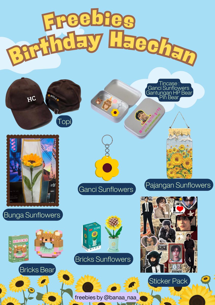 Banaa_naa_'s tweet photo. 🌻🌻 freebies birthday haechan🌻🌻
by @Banaa_naa_ 

how to claim?
✨ rt &amp; like
✨ for moots &amp; folls only 
✨ strictly for SFS!
✨ war 🍊 notes your usn (no rf)

good luck! 💗 https://t.co/feXhwcOktP