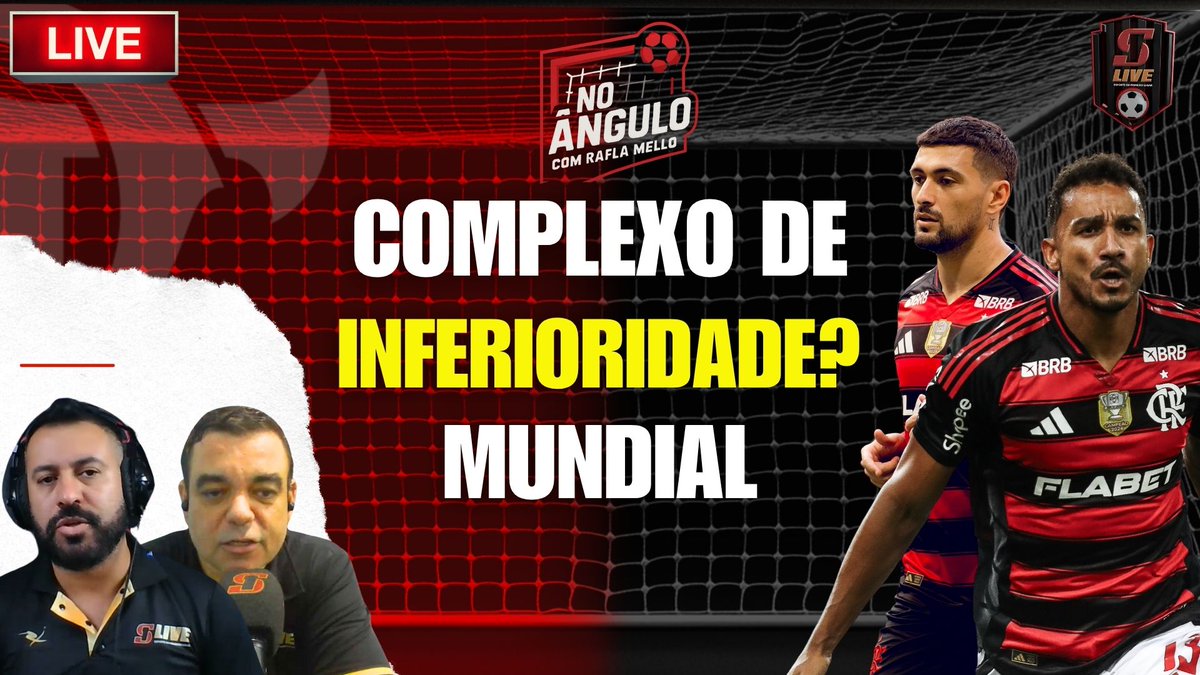 🎙️ HOJE às 11h! Marcelo Reis, Rafla Mello e André Rocha debatem as polêmicas declarações de Danilo sobre a Seleção, o momento da nossa defesa e a briga quente por vagas na lateral! 🇧🇷 Além disso, Arrascaeta quer mais títulos com o Flamengo! 🔴⚫ Não perca!

Assista ao vivo: