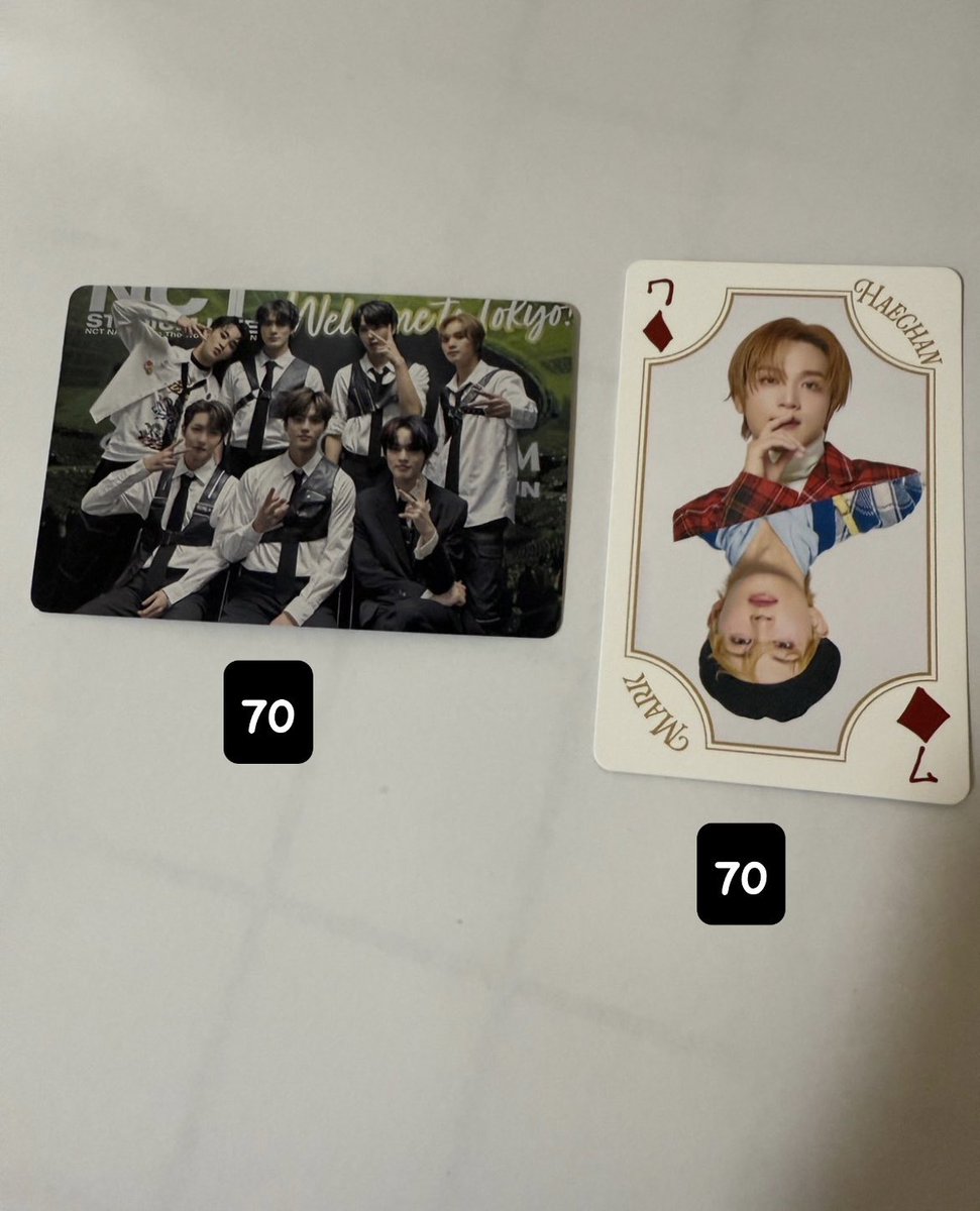 18_G_R_A_C_E_07's tweet photo. 📌พร้อมส่ง-dm ด่วนนน❕❗️

ใบละ 70 บาท🍀

📮ค่าส่ง 35 บาทคั้บ💯
#ตลาดนัดnct #ตลาดนัดnctdream https://t.co/LpQbWHlzse