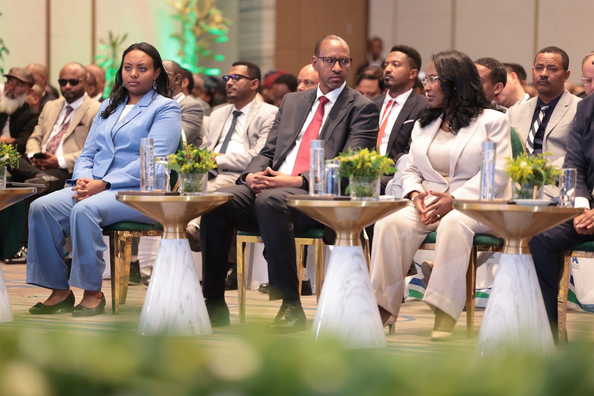 Lelise_Neme's tweet photo. #CleanEthiopia 

Today we launched the 2nd round of the Clean Ethiopia: Cultivating a Culture of Cleanliness campaign in the presence of H.E. Adem Farha and H.E. Adanech Abiebie. The 6-month initiative aims to tackle pollution and build a cleaner Ethiopia for future generations. https://t.co/m3nJHvHi06