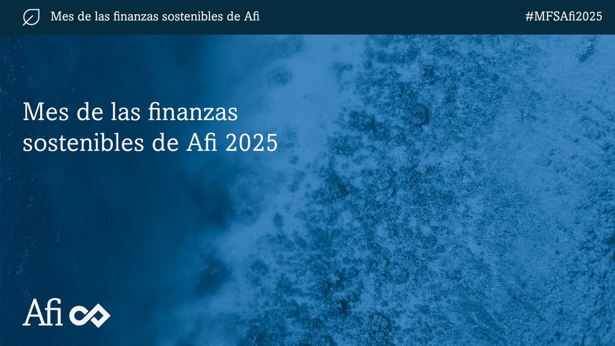 Coincidiendo con el #DíaMundialDelMedioAmbiente, concluimos la quinta edición del Mes de las finanzas sostenibles de Afi. 

Un mes en el que hemos dado visibilidad a las últimas tendencias e impactos de la #sostenibilidad en distintos ámbitos financieros y empresariales.
