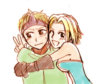 FFTはこの組み合わせがずっと好き 2011年あたりのを再掲 絵変わってねえな?!