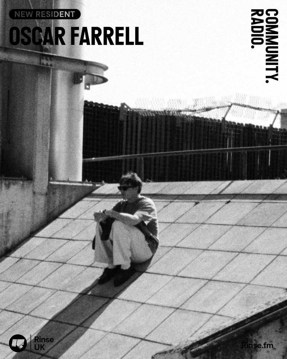 Oscar Farrell on <a href="/RinseFM/">Rinse FM</a> every 3rd Saturday of the month 17:00-18:00.

First show  Saturday 21st June