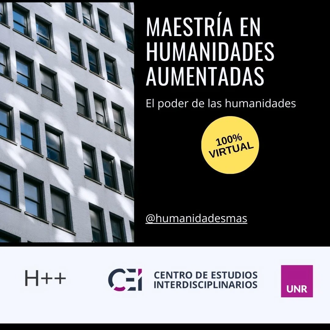 📌 Estamos en junio, y este sábado comienzan los Proyectuales de Integración I y II de nuestra Maestría en Humanidades Aumentadas  #Syllabus2025 🧩
:
Con @bianchisbstn @evalencina_5 <a href="/felipebenegas/">benegas</a> @micaelaszyniak 
:
@cei.unr <a href="/unroficial/">UNR</a>