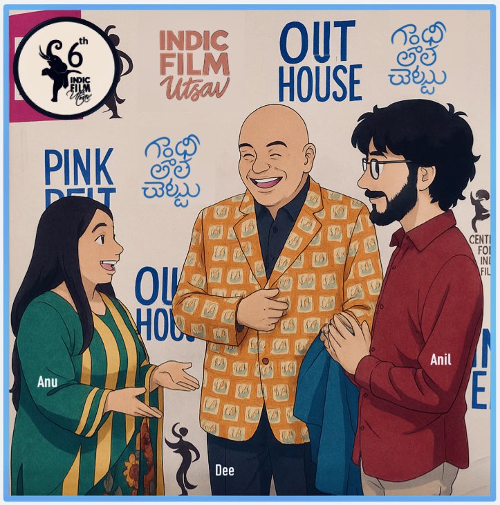 A Ghibli-inspired fun visual, reimagined from the 5th Indic Film Utsav last year. Now that we have your attention, watch this space for some BIG announcements SOON about the upcoming 6th edition of Indic Film Utsav. #TeamIndicFilmUtsav
#comingup #6thEdition #indicfilmutsav