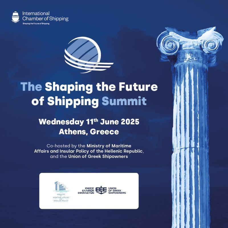 🌍 Athens, Greece is set to take the spotlight in 2025 as it hosts the Shaping the Future of Shipping Summit in less than a week!

🔗Explore more details of the summit here: ics-shipping.org/events/shaping…

#ShapingTheFutureOfShipping #STFS2025 #ICS #UGS