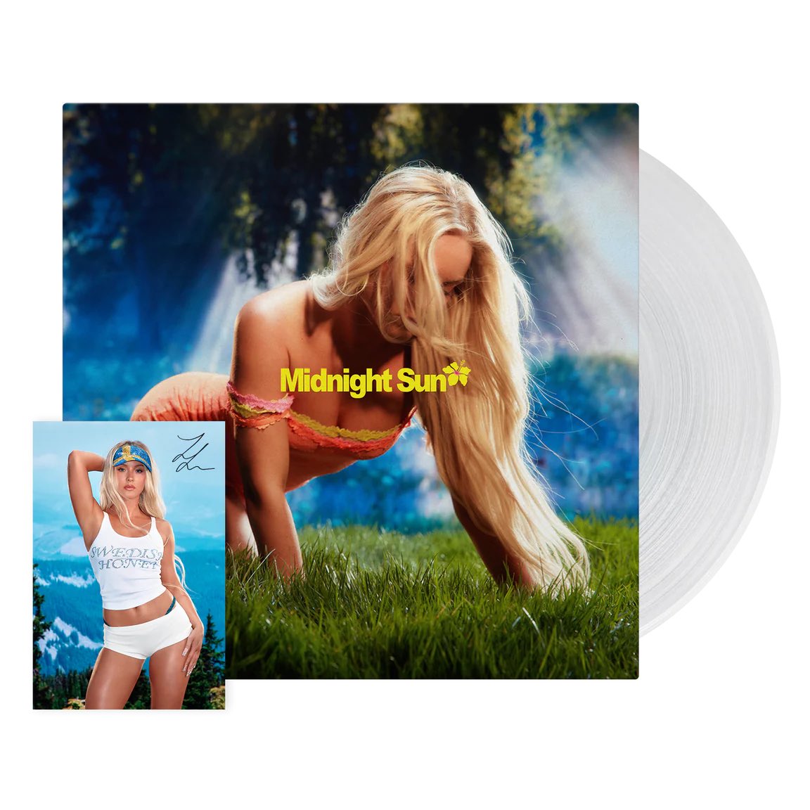 Zara Larsson (@zaralarsson) — Midnight Sun Clear Vinyl + SIGNED