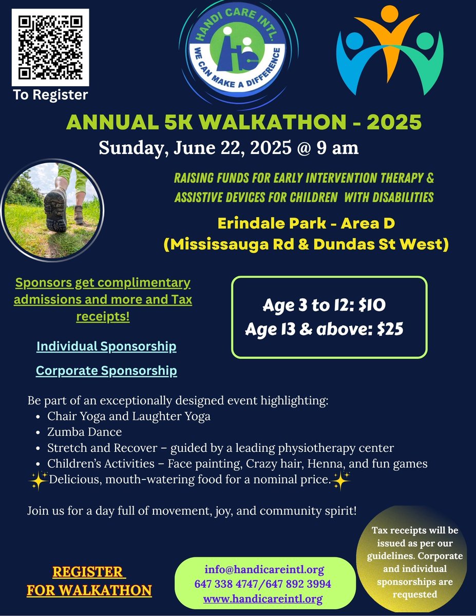 care_handi's tweet photo. Join us on June 22, 2025, for a day of fun, connection, and purpose. Bring your friends, family, and walking shoes—every step makes a difference! We bring you more exciting programs this year!! Please register NOW, so we get an accurate headcount!!

https://t.co/ZOsMFjVfeN https://t.co/UWvpAkSKZF