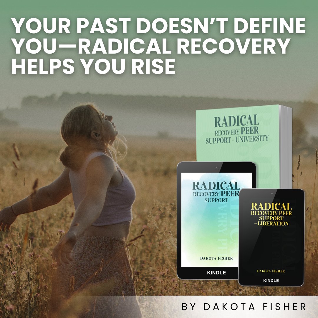 Reentering society after incarceration is one of the hardest journeys a person can take.
Grab the Kindle Versions Now:
amazon.com/dp/B0D2VVP865
amazon.com/dp/B0D54JHGKM
amazon.com/dp/B0D52JWZS5

#DakotaFisher #RadicalRecovery #Peer #PeerSupport #PeerSupportLiberation