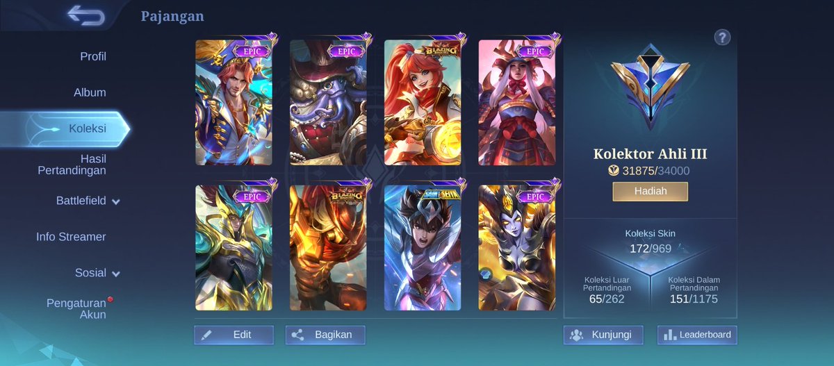 sipvly's tweet photo. wts akun ml receh 
take segmail min plat
Ada Advance Servernya 
Emblem max+ Hero banyak cocok buat belajar hero
BP Banyak
Diamond 23 💎
Recall Hero
Hero|Skin: 124 | 172
akun dari tanggal 12 Mei
💲55k
#zonauang #zonajajan
jual akun ml murah receh
wtb akun ml https://t.co/0DAu0kK2i5