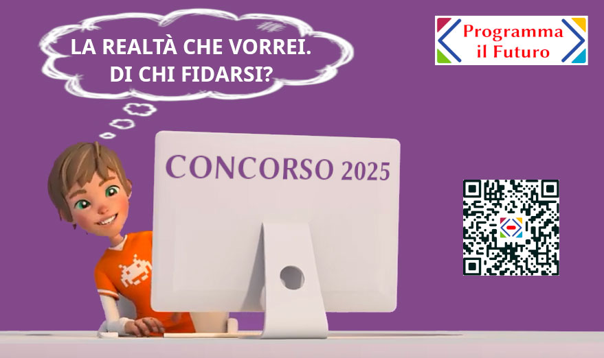 Programma_il_Futuro (@programmafuturo) on Twitter photo #savethedate il 16 giugno 2025 festeggeremo il successo dell'undicesimo anno di attività di #ProgrammailFuturo e i vincitori del concorso 2025 "La realtà che vorrei - Di chi fidarsi?"nella sede del consorzio <a href="/ConsorzioCINI/">Consorzio CINI</a> a Roma. Qui tutti i dettagli: programmailfuturo.it/notizie/chiusu… #savethedate il 16 giugno 2025 festeggeremo il successo dell'undicesimo anno di attività di #ProgrammailFuturo e i vincitori del concorso 2025 "La realtà che vorrei - Di chi fidarsi?"nella sede del consorzio <a href="/ConsorzioCINI/">Consorzio CINI</a> a Roma. Qui tutti i dettagli: programmailfuturo.it/notizie/chiusu…
