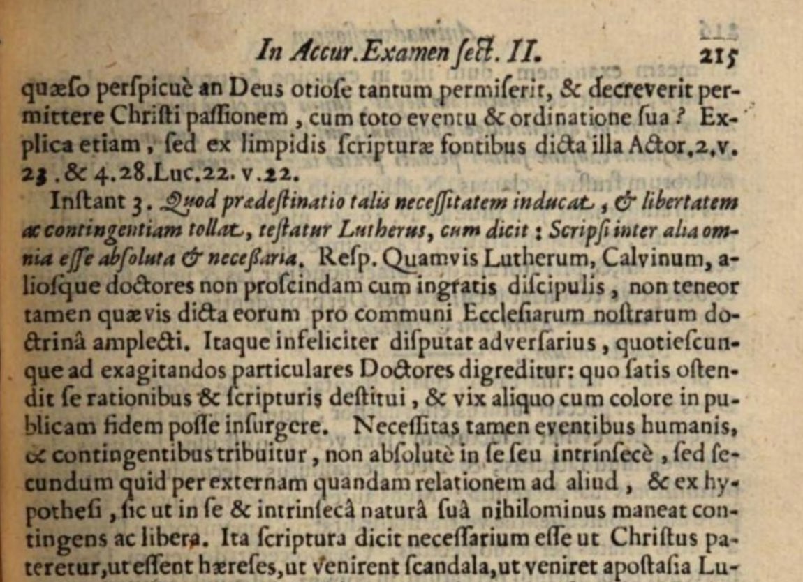EdwinNunez1646's tweet image. “Although I will not censure (proscindam) Luther, Calvin, and other doctors as their
thankless students do, I am still not bound to embrace all they ever said as the common teaching of our churches.”
— Gisbertus Voetius, Thersites heautontimorumenos (Utrecht: Ex Officina…