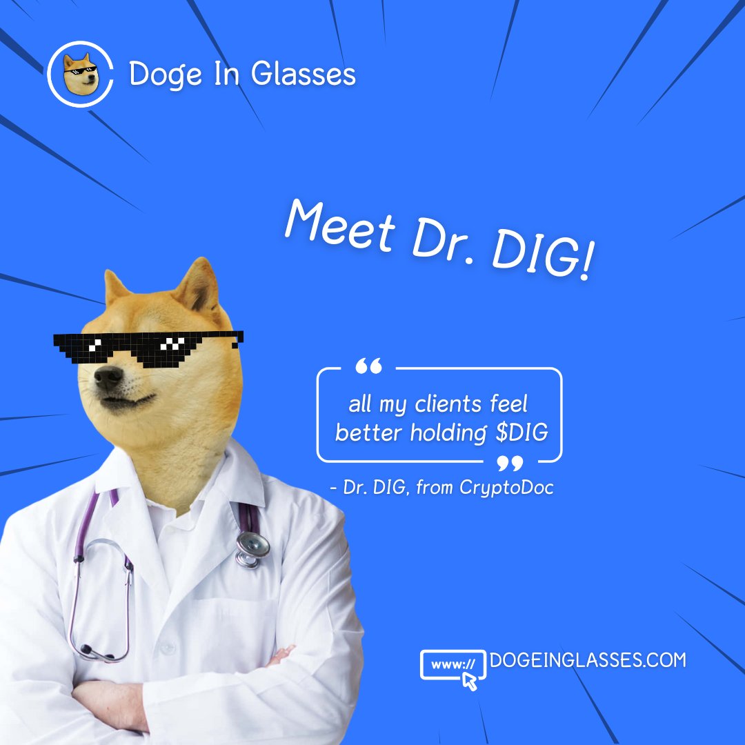 even dr. dig says its healthy to hold $DIG

he $DIG 's it also.