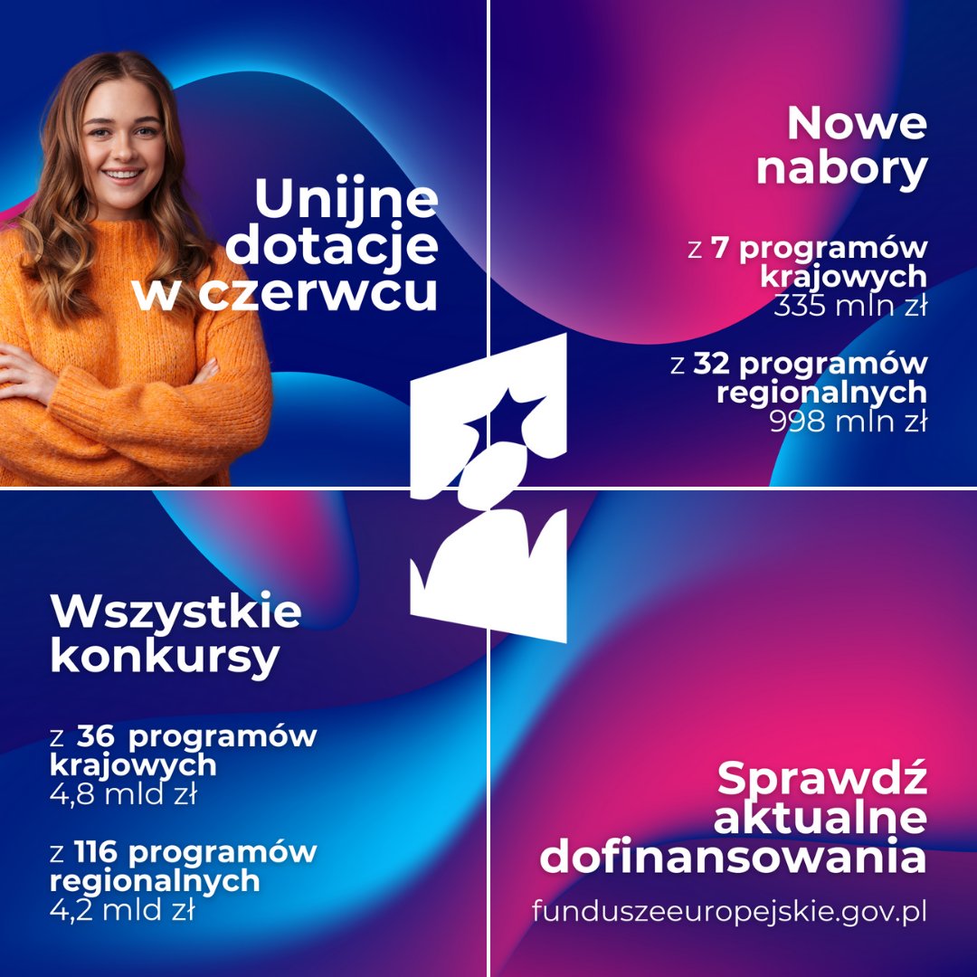 Jest już lista aktualnych dotacji unijnych, z których możecie skorzystać w czerwcu! Kliknij w link i sprawdź już teraz! ⬇️

funduszeeuropejskie.gov.pl/strony/wiadomo…

Sięgnij po wsparcie finansowe dla swojej firmy, gminy, instytucji lub organizacji.
