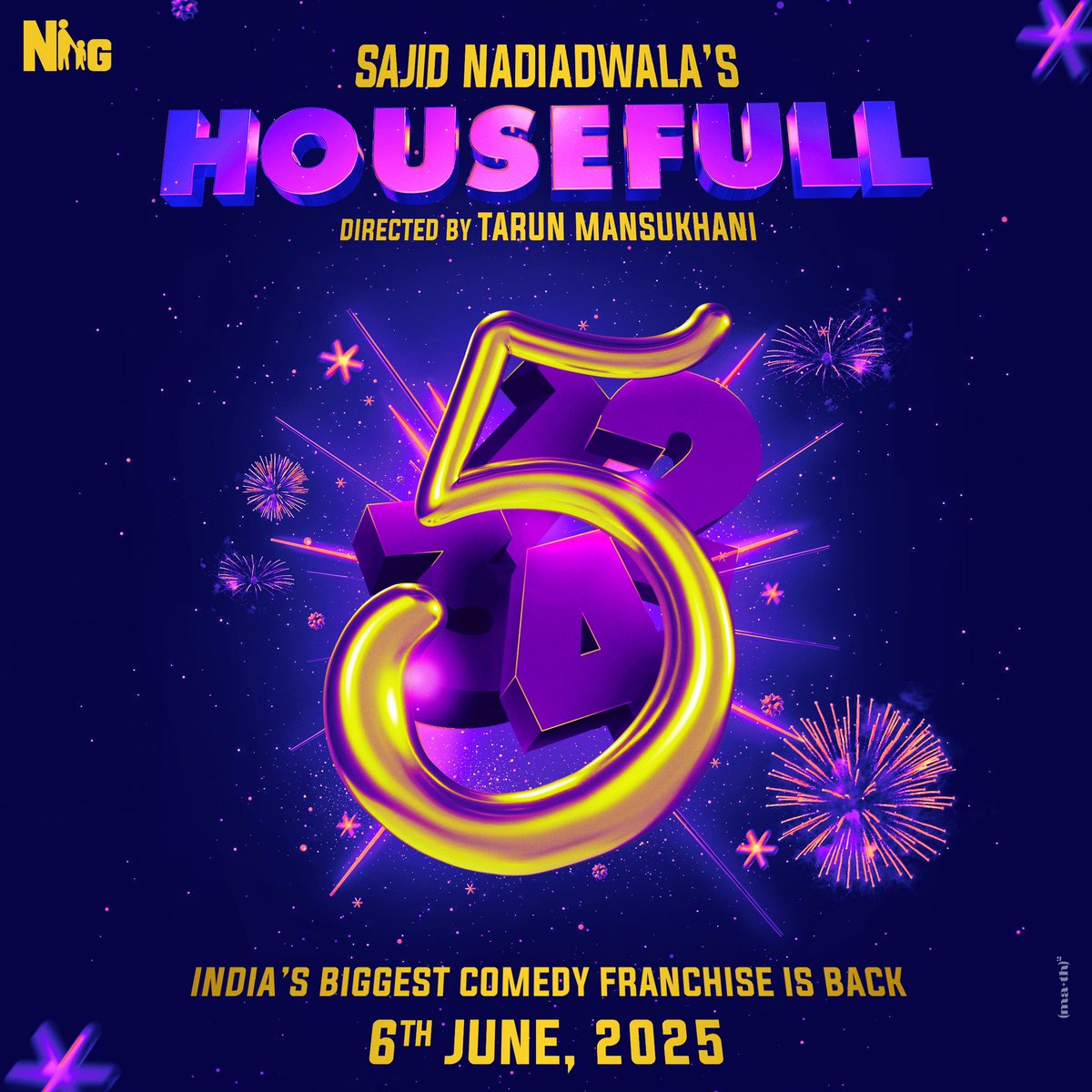 Initial Job is done for #Housefull5 ...👏👏👏👏

1,19,600 Tickets booked till 6PM today.... 

All set for a GOOD opening ....🔥🔥🔥