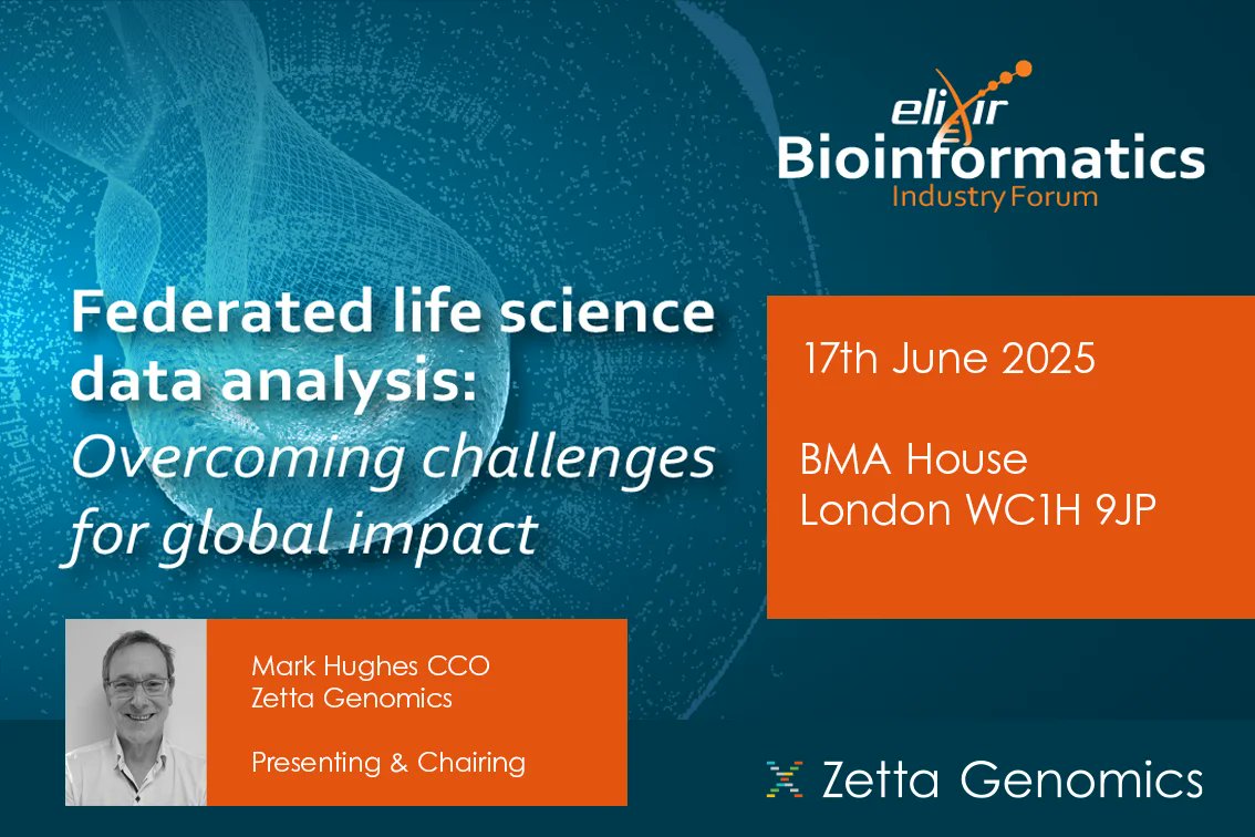 👀 Interested in #FederatedData analysis and want to find out more about its #global impact? Join #EBIF2025 🙌 to discuss with experts from industry, academia and international organisations! zettagenomics.com/join-us-at-the…