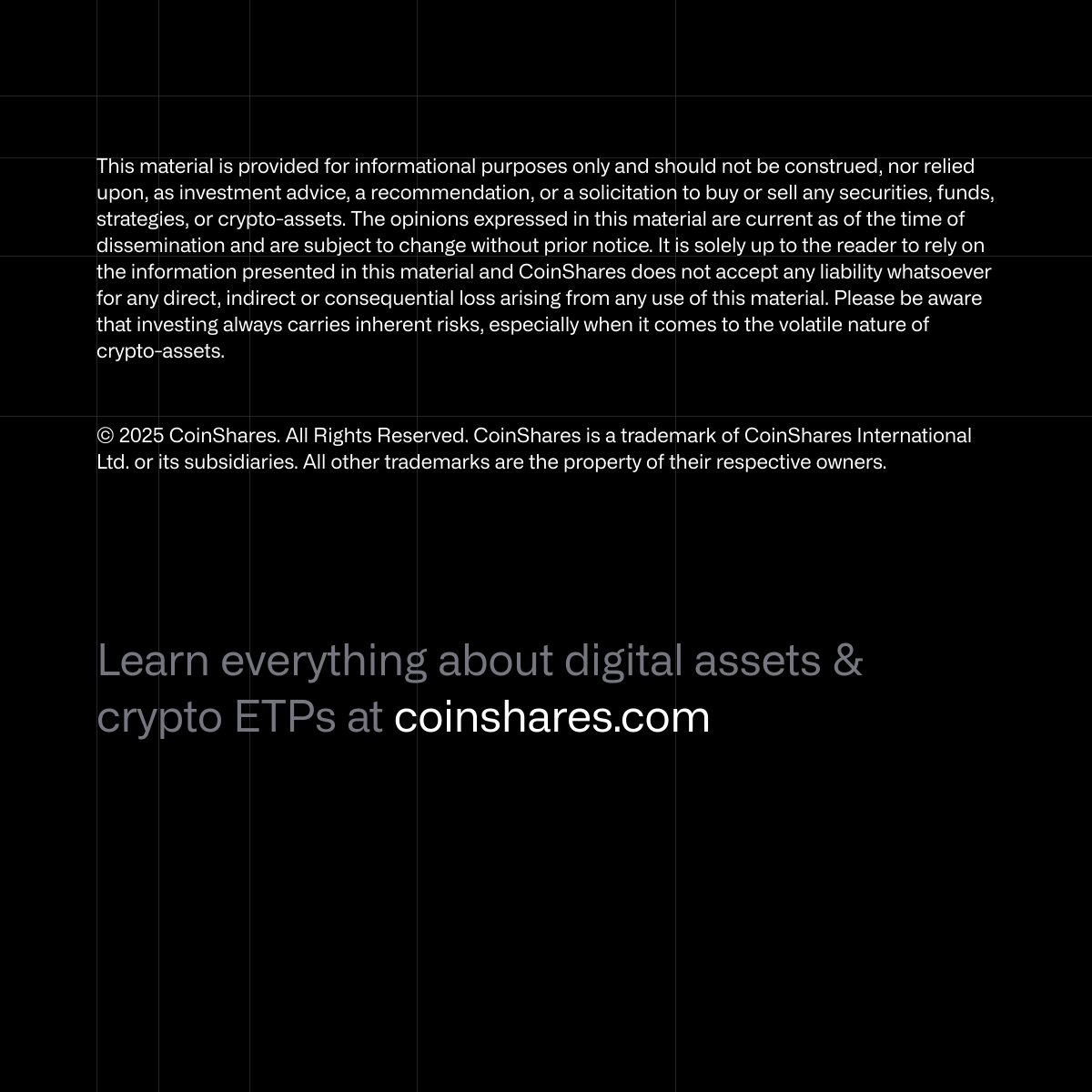 CoinShares (@coinsharesco) on Twitter photo đ The Institutional Investors Rebalance: Inside the 13F Filings of Bitcoin ETFs Q1 2025
Those filing SEC Form 13F must report their ownership of securities when managing over $100 million of Bitcoin ETFs.
Matthew Kimmell, <a href="/bc1matt/">Matt Kimmell</a>, digital asset analyst at CoinShares, shares đ The Institutional Investors Rebalance: Inside the 13F Filings of Bitcoin ETFs Q1 2025
Those filing SEC Form 13F must report their ownership of securities when managing over $100 million of Bitcoin ETFs.
Matthew Kimmell, <a href="/bc1matt/">Matt Kimmell</a>, digital asset analyst at CoinShares, shares