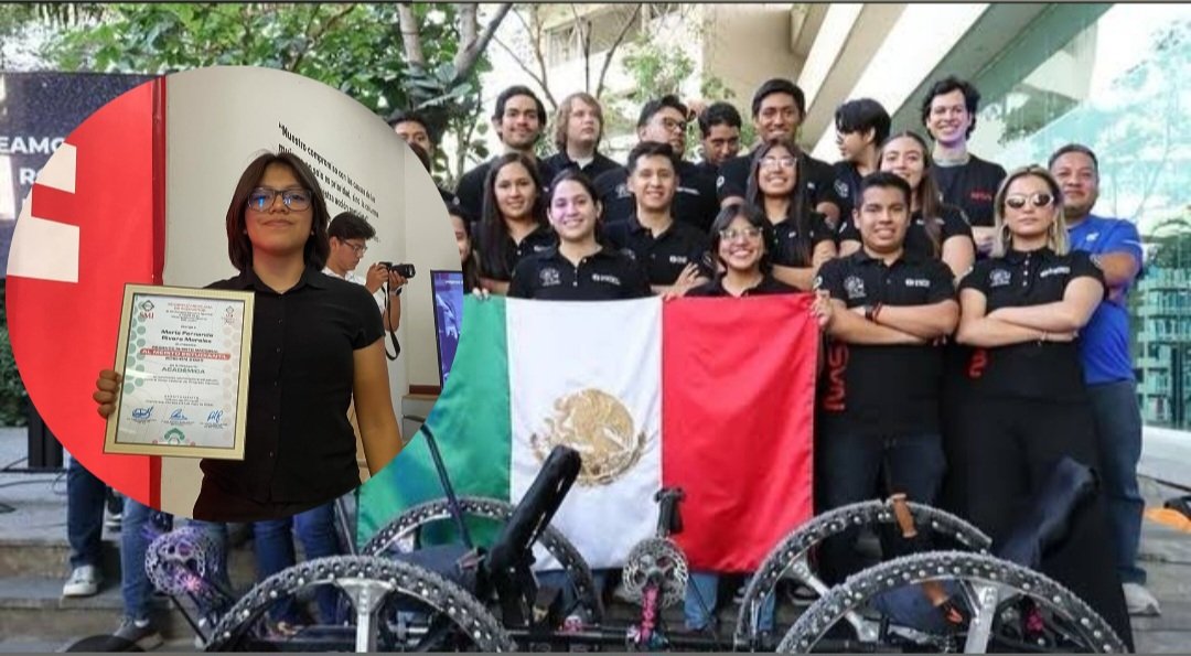 Difusión SMI (@difusionsmi) on Twitter photo #BrevesSMI
Fernanda Rivera, estudiante de Ing. Mecatrónica del <a href="/TECcampusCVA/">TEC campus Cuernavaca</a> -y miembro de IKTAN Roving, que impartió el taller ECO-ROVERS en la SEEC de la NASA- ganó el Reconocimiento Nacional al Mérito Estudiantil 2025 que otorga Sociedad Mexicana de Ingenieros SMI. 🇲🇽♀️🚀 #BrevesSMI
Fernanda Rivera, estudiante de Ing. Mecatrónica del <a href="/TECcampusCVA/">TEC campus Cuernavaca</a> -y miembro de IKTAN Roving, que impartió el taller ECO-ROVERS en la SEEC de la NASA- ganó el Reconocimiento Nacional al Mérito Estudiantil 2025 que otorga Sociedad Mexicana de Ingenieros SMI. 🇲🇽♀️🚀