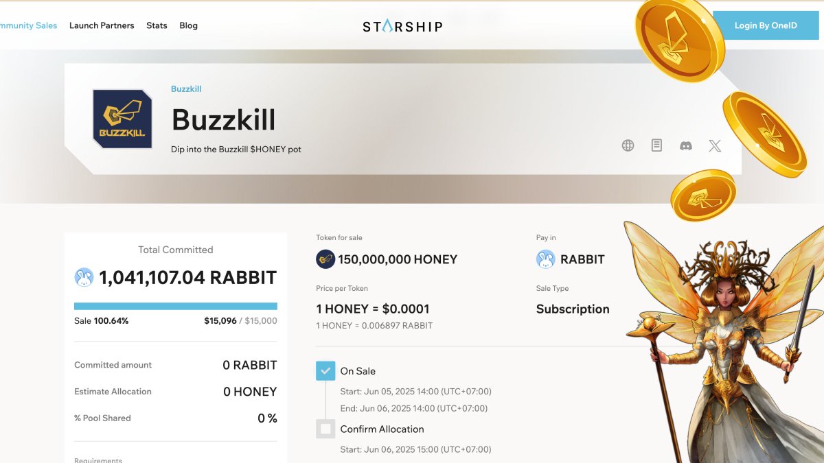 Lak (@lakrisen_h) on Twitter photo Plenty of $HONEY flowing in the <a href="/BuzzkillNFT/">Buzzkill ๐</a> hive today. Thanks to <a href="/rabbitswapxyz/">RabbitSwap</a> <a href="/starship_hq/">Starship</a> and <a href="/BuildOnViction/">Viction</a> for all the support along the way ๐ Plenty of $HONEY flowing in the <a href="/BuzzkillNFT/">Buzzkill ๐</a> hive today. Thanks to <a href="/rabbitswapxyz/">RabbitSwap</a> <a href="/starship_hq/">Starship</a> and <a href="/BuildOnViction/">Viction</a> for all the support along the way ๐