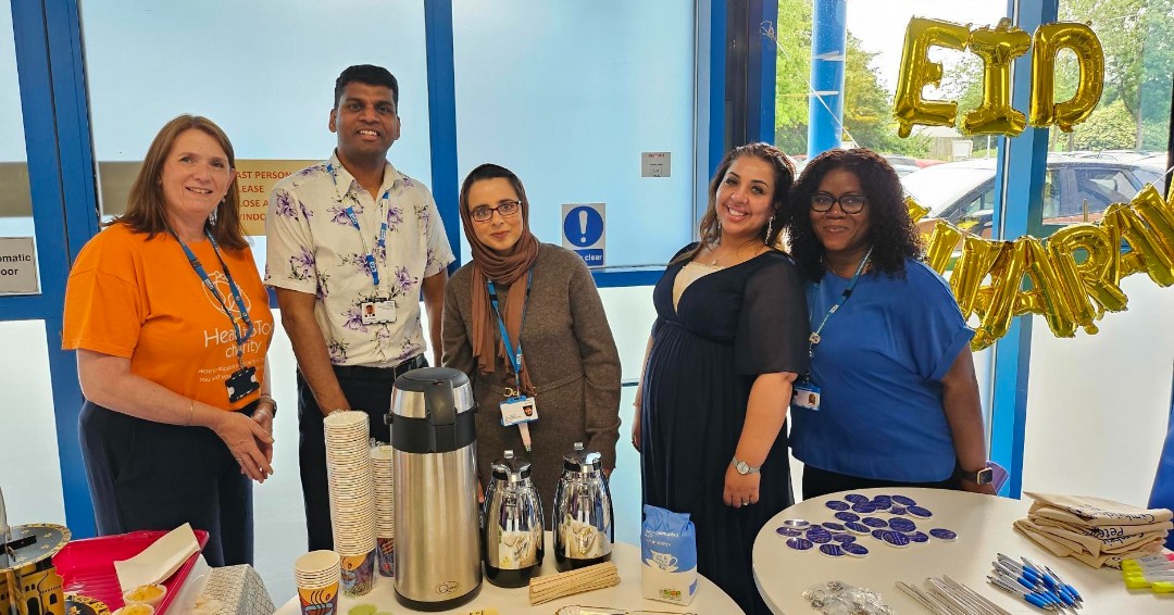 CPFT (@cpft_nhs) on Twitter photo Tasty treats for Eid!🎉
Our Multicultural Staff Network organised a lunch time event to celebrate Eid in partnership with <a href="/head2toecharity/">Head to Toe Charity</a> and raised more than £160!
Well done!👏 Tasty treats for Eid!🎉
Our Multicultural Staff Network organised a lunch time event to celebrate Eid in partnership with <a href="/head2toecharity/">Head to Toe Charity</a> and raised more than £160!
Well done!👏