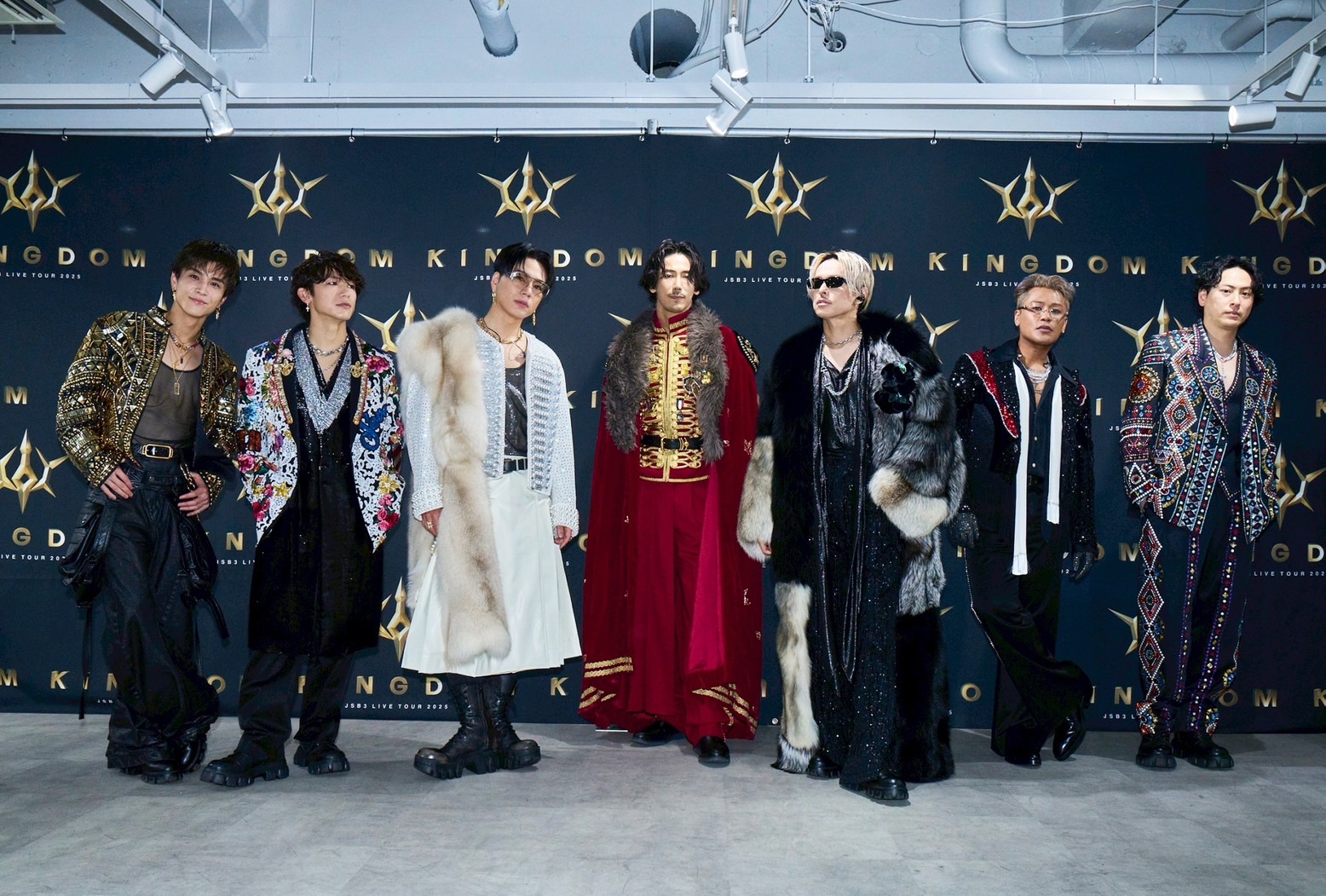 三代目JSBキングダム 三代目JSB『JSB3 LIVE TOUR 2025 KINGDOM』ツアービジュアル解禁