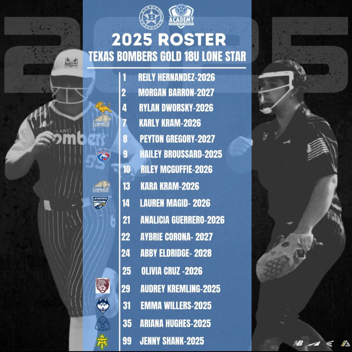AybrieC879's tweet image. Success is where preparation and opportunity meet💯🥎 Nightly BP @RawlingsSB 
Ready to get summer ball started @BombersLonestar 
#udontgrindudontshine
#Corona22#never4get👌🏽@ExtraInningSB @D1Softball @ProspectWireSB @LegacyLegendsS1 @AGLSoftball @TopPreps