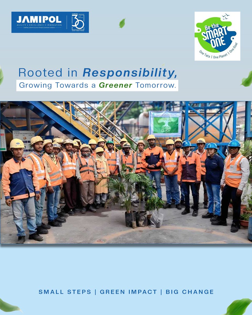 JAMIPOL24041995's tweet photo. World Environment Day 2025 Celebration at JAMIPOL Ltd. 🌱
Today, we united as one team—employees and contractor colleagues—to observe World Environment Day with great enthusiasm and purpose.
#WorldEnvironmentDay2025 #BeatPlasticPollution #Sustainability #GreenWorkplace #JAMIPOL https://t.co/lhCfqmmkVb