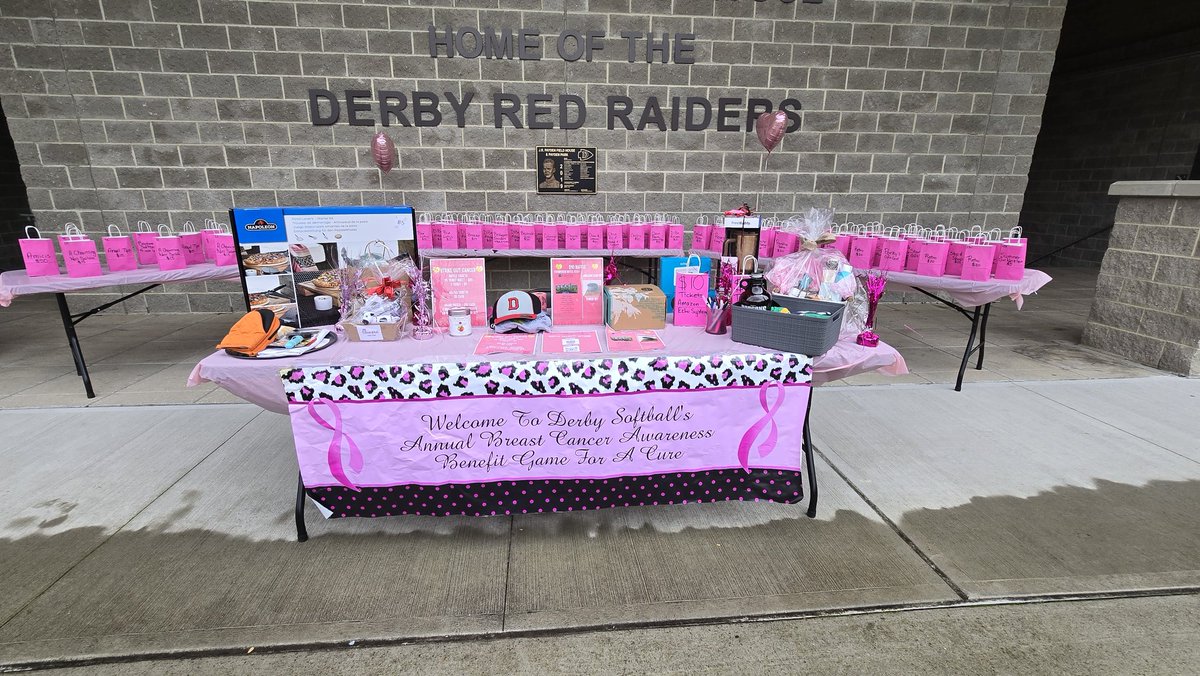 We want to extend a HUGE THANK YOU to everyone who sponsored, donated to, volunteered for and those who had a part in the organization for this year's PINK weekend! We exceeded our goal and that an AMAZING feeling! 

<a href="/DerbyAthletics1/">Derby Athletics</a>