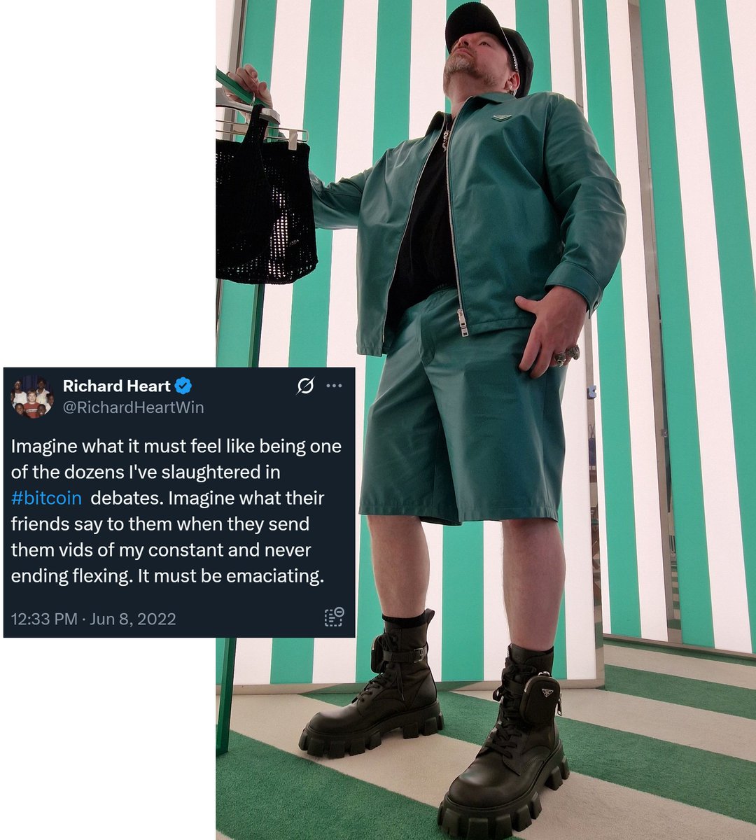 The day may come again when Richard Heart can confidently boast of more debate wins. When Pulsechain and HEX do those face-melting rises that are programmed.