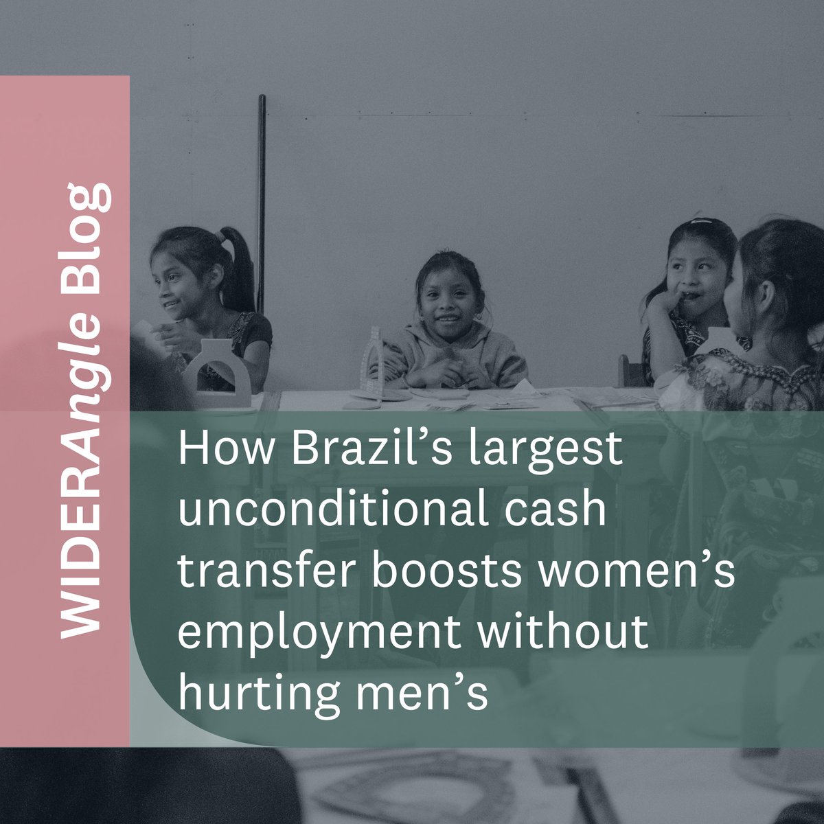 UNU-WIDER (@unuwider) on Twitter photo đź’Ľ Can cash transfers empower women without disadvantaging men?
<a href="/LeiteMariante/">Gabriel Leite Mariante</a> analyses how Brazil’s largest unconditional cash transfer program boosts women's employment while supporting men too. A must-read before #WIDERDevConf2025!
Read more: go.unu.edu/72HTH đź’Ľ Can cash transfers empower women without disadvantaging men?
<a href="/LeiteMariante/">Gabriel Leite Mariante</a> analyses how Brazil’s largest unconditional cash transfer program boosts women's employment while supporting men too. A must-read before #WIDERDevConf2025!
Read more: go.unu.edu/72HTH