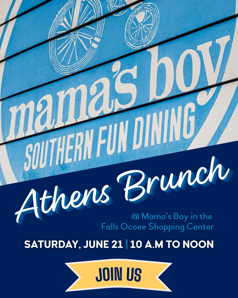 Hey, Athens-area alumni! We’re hosting a Saturday morning brunch just for you. Join fellow Berry grads at Mama’s Boy on June 21 from 10 a.m. to noon. Enjoy Southern comfort food, great conversation and Berry giveaways.

Register by June 12 at alwaysberry.com/athensbrunchfun