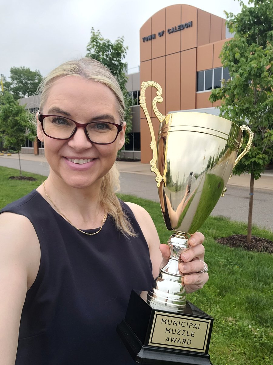Today the <a href="/CDNConstFound/">CCF</a> is announcing the Municipal Muzzle Award, which we bestow on the three Canadian cities or towns with the worst censorship laws. First runner up is Caledon, Ontario, for their bylaw that prohibits insulting politicians 😂

Read the full report here: